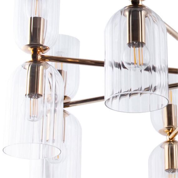 Подвесная люстра Arte Lamp CHARM A1623LM-16GO, изображение 3