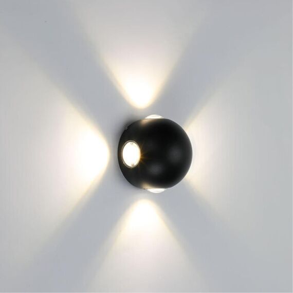 Фасадный светильник Arte Lamp CONRAD A1545AL-4BK, изображение 2