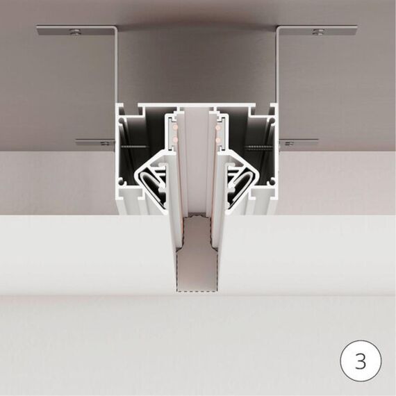 Магнитный шинопровод под натяжной потолок Arte Lamp LINEA-ACCESSORIES A473233, изображение 4