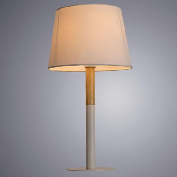 Декоративная настольная лампа Arte Lamp CONNOR A2102LT-1WH, изображение 2