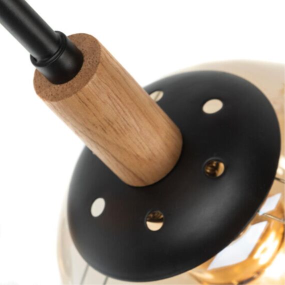 Потолочная люстра Arte Lamp OXFORD A2716PL-8BK, изображение 3