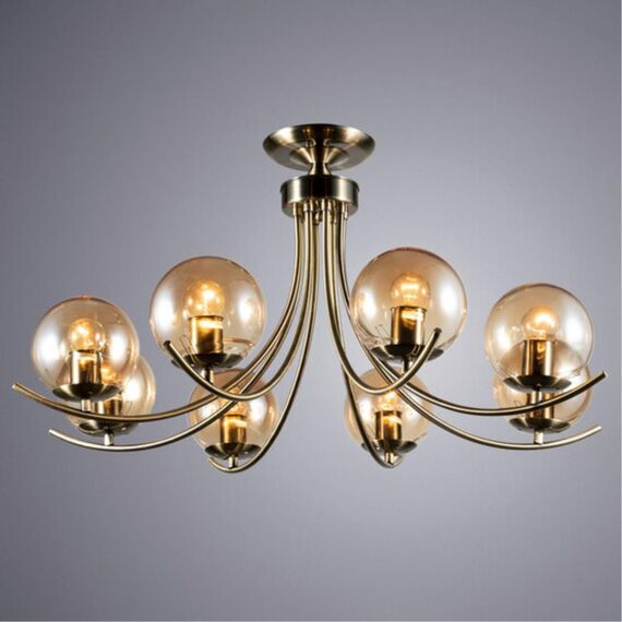 Потолочная люстра Arte Lamp SCARLETT A2715PL-8AB, изображение 2