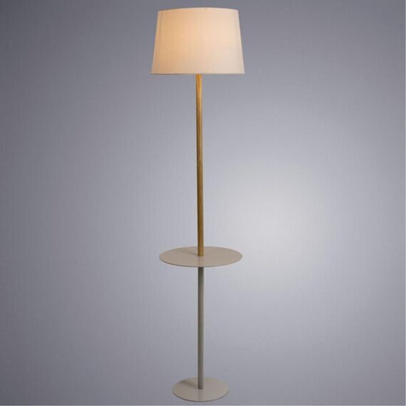 Торшер Arte Lamp CONNOR A2102PN-1WH, изображение 2