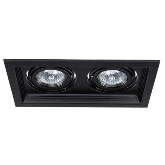 Точечный встраиваемый светильник Arte Lamp CANIS A6661PL-2BK