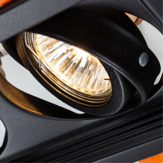 Точечный встраиваемый светильник Arte Lamp CANIS A6661PL-2BK, изображение 3