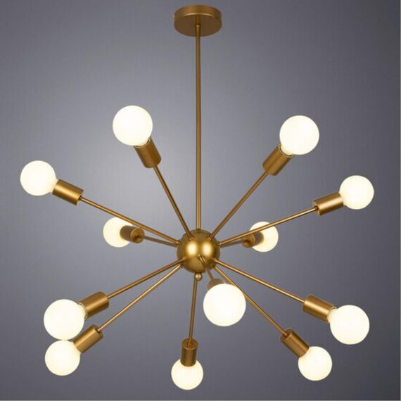 Люстра на штанге Arte Lamp ALASTOR A6702PL-12PB, изображение 2