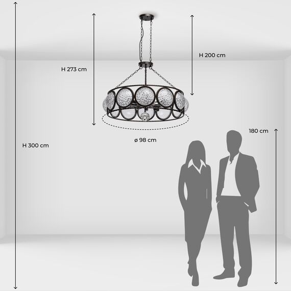 Люстра подвесная Regenbogen Джестер 104013112, изображение 14