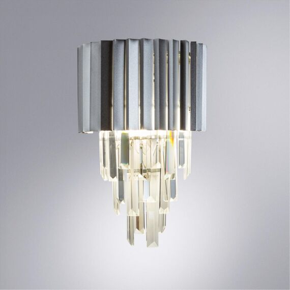 Настенный светильник Arte Lamp MUSCIDA A1004AP-2SI, изображение 2