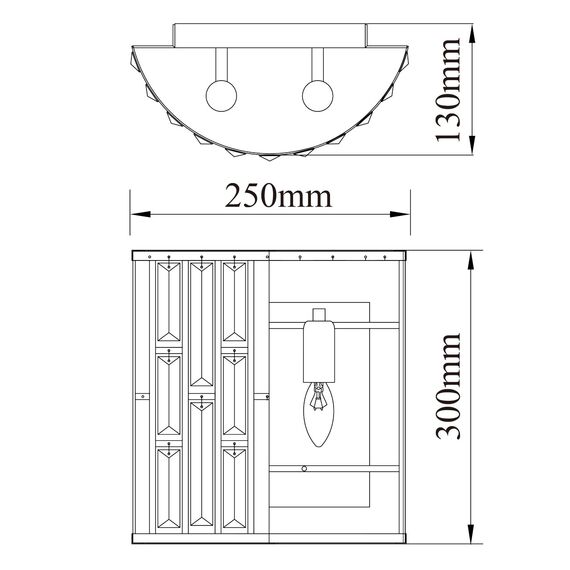 Бра MW-Light Монарх 121020102, изображение 6