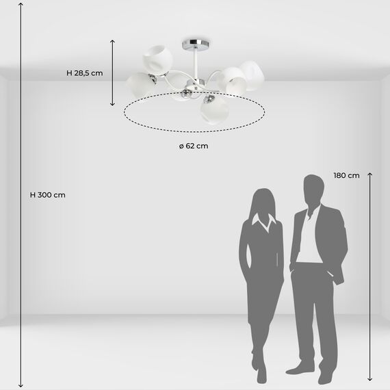 Люстра потолочная De City Вита 220013406, изображение 10