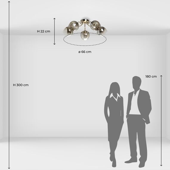 Люстра потолочная De City Альфа 324018105, изображение 9