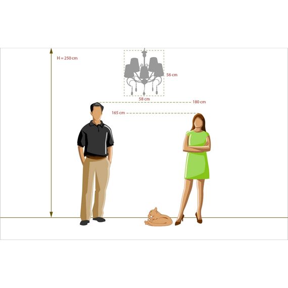 Люстра подвесная De City Виталина 448011005, изображение 15