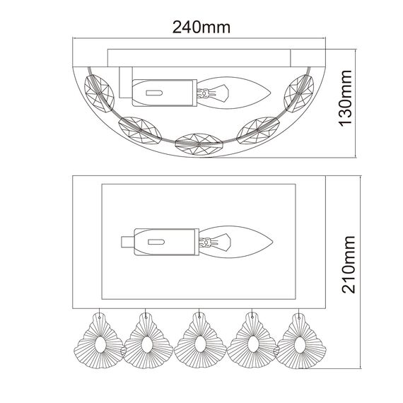 Бра MW-Light Жаклин 465026601, изображение 6