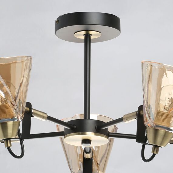 Люстра потолочная DeMarkt Гамбург 605016805, изображение 9