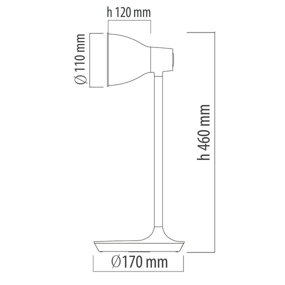 Настольная лампа DeMarkt Ракурс 631036201, изображение 6