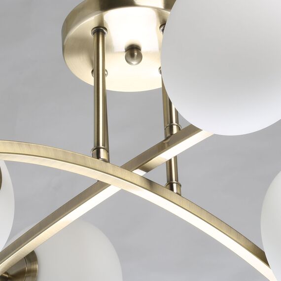 Люстра потолочная DeMarkt Оливия 306014406, изображение 8