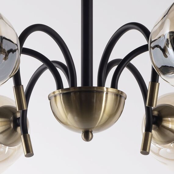 Люстра потолочная DeMarkt Гамбург 605017506, изображение 8