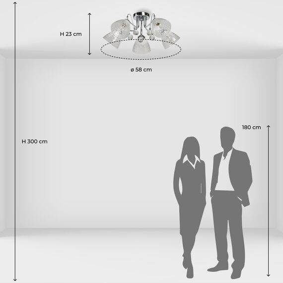 Люстра потолочная De City Блеск 315016305, изображение 9