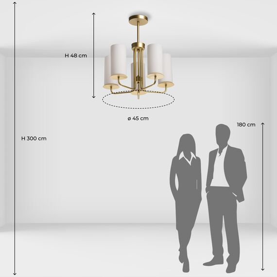 Люстра потолочная De City Каталина 361012005, изображение 11