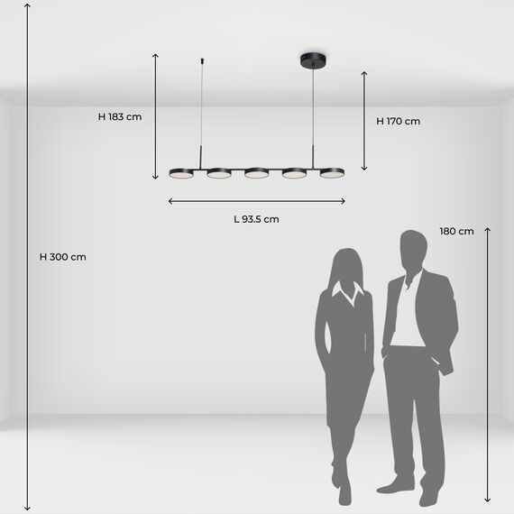 Подвесной светильник DeMarkt Гэлэкси 632017305, изображение 11