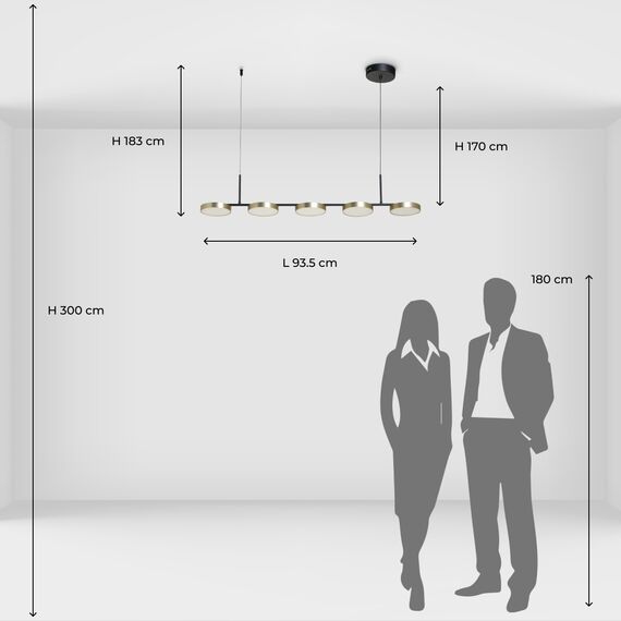 Подвесной светильник DeMarkt Гэлэкси 632017405, изображение 12