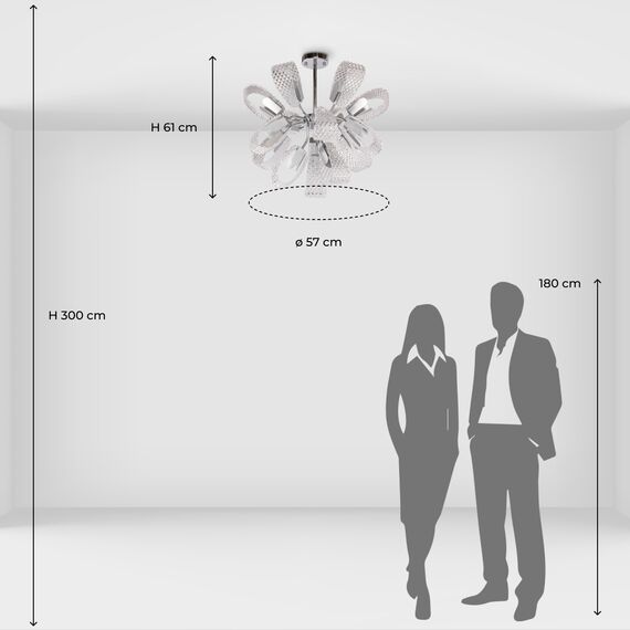 Люстра потолочная De City Бриз 111019015, изображение 11