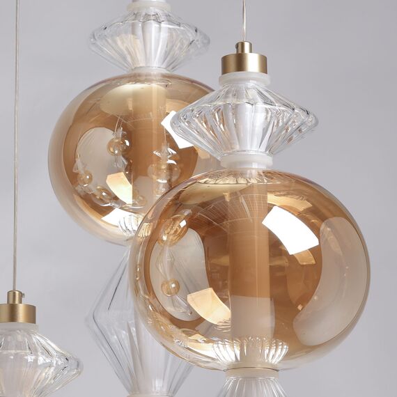 Люстра подвесная Regenbogen Виттинген 493011205, изображение 8