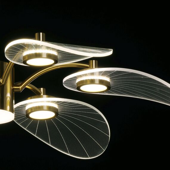 Люстра потолочная DeMarkt Гэлэкси 632017807, изображение 5