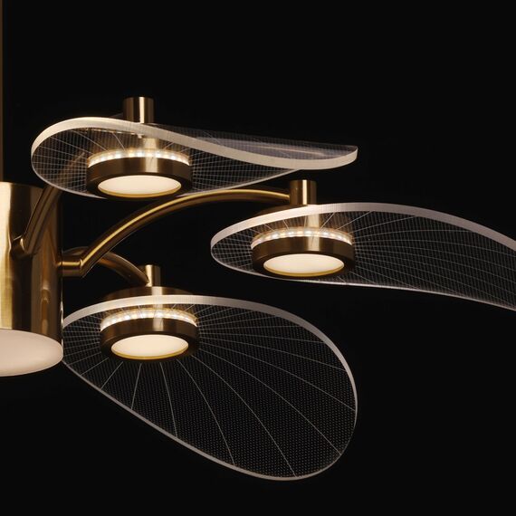 Люстра потолочная DeMarkt Гэлэкси 632017807, изображение 7