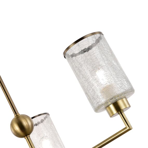 SLE1046-302-03 Светильник потолочный Бронза/Прозрачный E27 3*60W VESTRE, изображение 5