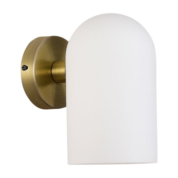 SLE1047-301-01 Светильник настенный Бронза/Молочно-белый E14 1*40W NOBILIA, изображение 4