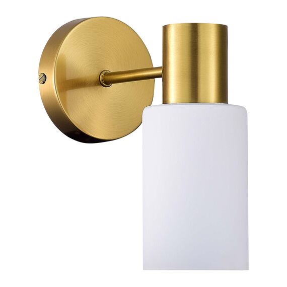 SLE1139-301-01 Светильник настенный Латунь/Белый E14 1*60W GESSI, изображение 4