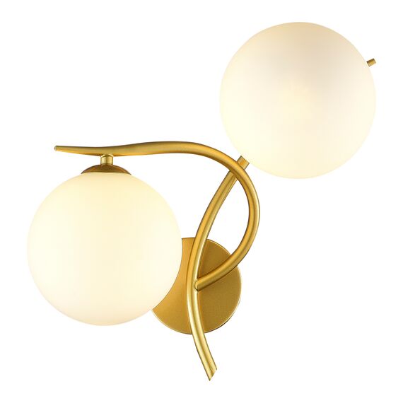 SLE2210-201-02 Светильник настенный Золотистый/Белый G9 LED 2*5W ARTU, изображение 3