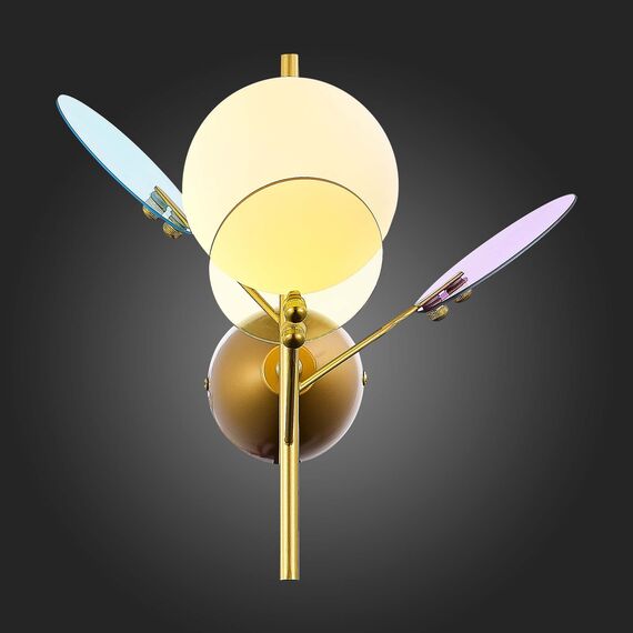 SLE2502-201-01 Светильник настенный Золотистый/Разноцветный G9 LED 1*5W VOLA, изображение 2