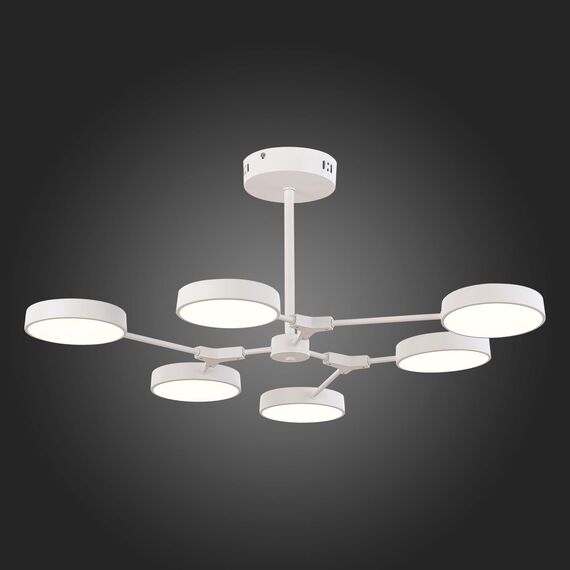 SLE6003-502-06 Светильник потолочный Белый/Белый LED 6*10W MONTA, изображение 2