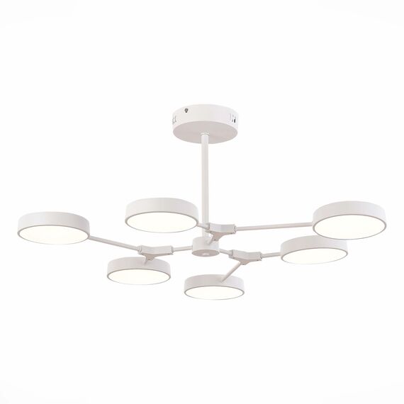 SLE6003-502-06 Светильник потолочный Белый/Белый LED 6*10W MONTA, изображение 3