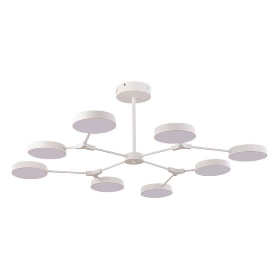 SLE6003-502-08 Светильник потолочный Белый/Белый LED 8*10W MONTA, изображение 6