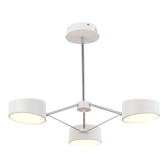 SLE6005-502-03 Светильник потолочный Белый, Хром/Белый LED 3*10W VALLE, изображение 3