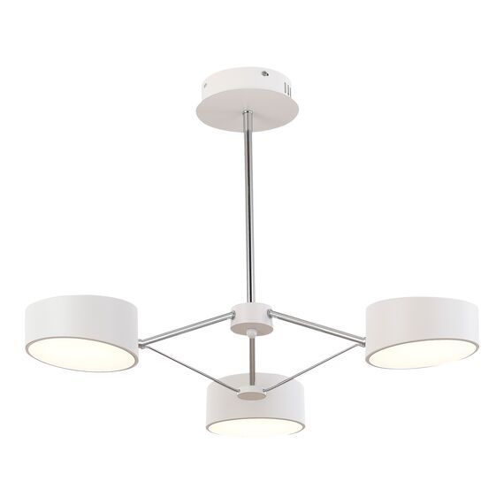 SLE6005-502-03 Светильник потолочный Белый, Хром/Белый LED 3*10W VALLE, изображение 4