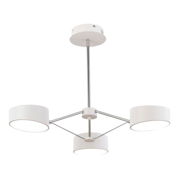 SLE6005-502-03 Светильник потолочный Белый, Хром/Белый LED 3*10W VALLE, изображение 5