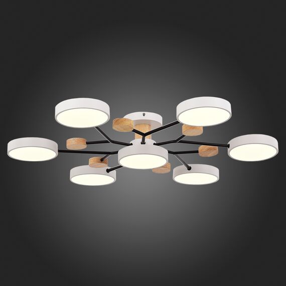 SLE6006-502-07 Светильник потолочный Белый/Белый LED 7*12W 3000K/4500K/6000K FAEMA, изображение 2