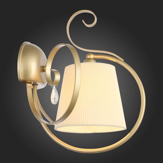 SL177.201.01 Светильник настенный Золотистый/Белый E14 1*40W AZZURRO, изображение 8