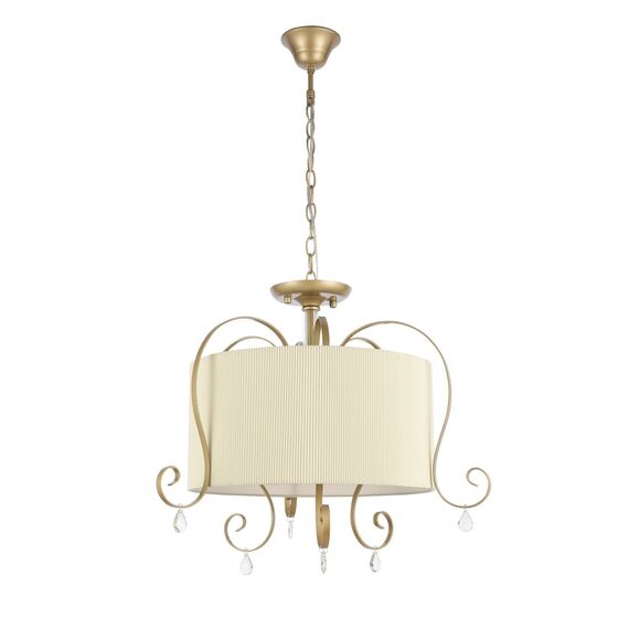 SL177.213.03 Светильник подвесной Золотистый/Белый E14 3*40W AZZURRO, изображение 6