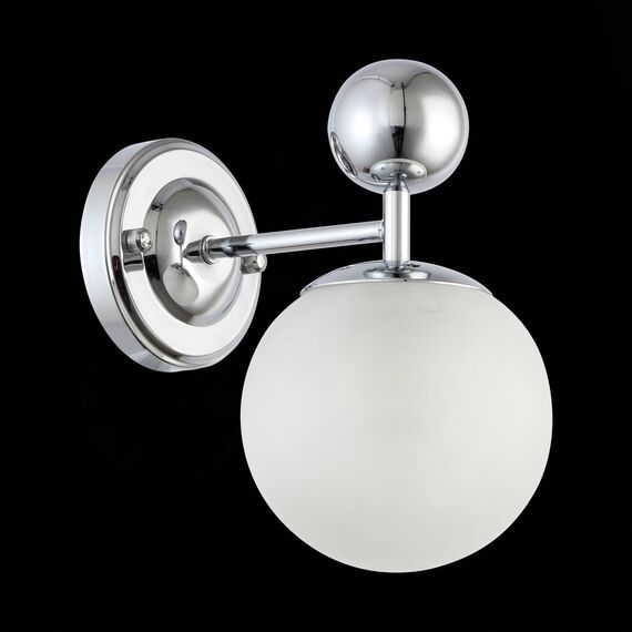 SLE106101-01 Светильник настенный Хром/Белый E27 1*60W PECHIO, изображение 4