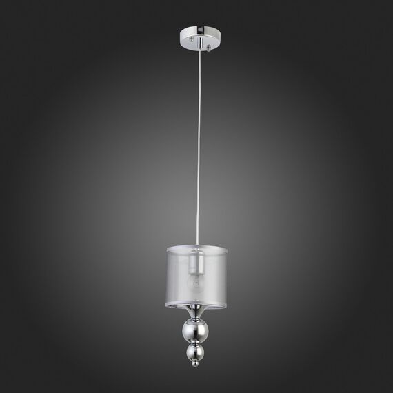SLE107103-01 Подвес Хром/Серебристый E27 1*40W PAZIONE, изображение 5