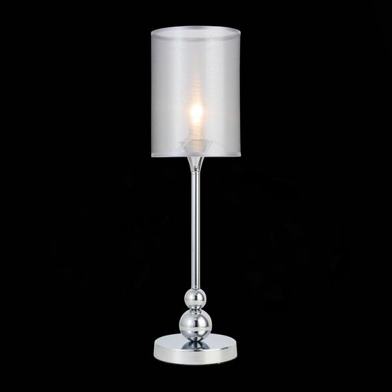 SLE107104-01 Прикроватная лампа Хром/Серебристый E14 1*40W PAZIONE