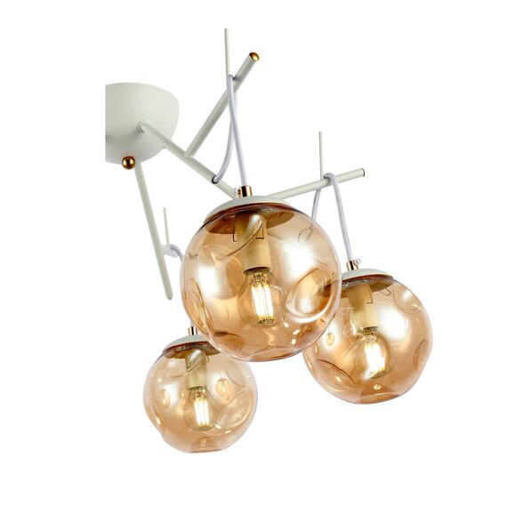 SLE110202-05 Светильник потолочный Белый/Янтарный E14 5*40W CALLETTA, изображение 9