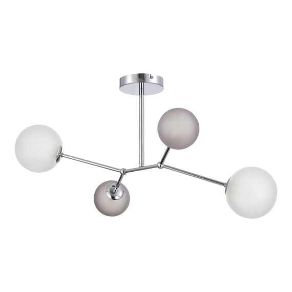 SLE1107-103-04 Светильник подвесной Хром/Белый, Серый G9 LED 4*5W 4000K MALTE