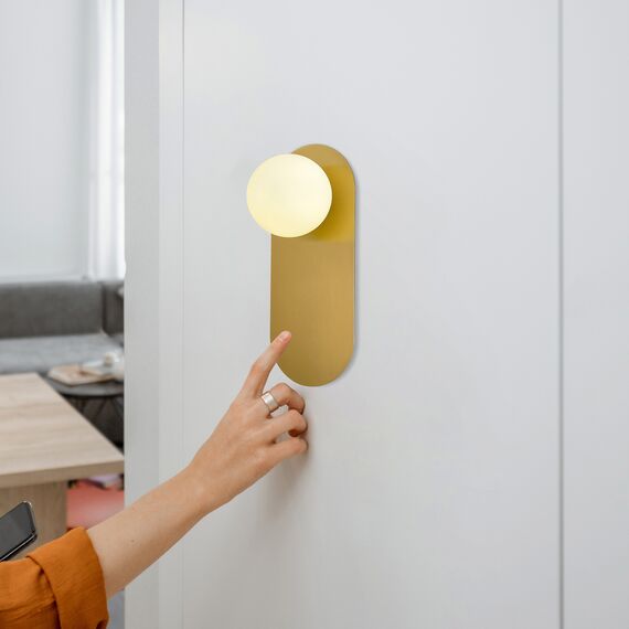 SLE1194-301-01 Светильник настенный Латунь/Белый G9 LED 1*5W 4000K TOCCO, изображение 5