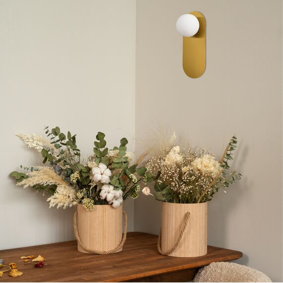 SLE1194-301-01 Светильник настенный Латунь/Белый G9 LED 1*5W 4000K TOCCO, изображение 6